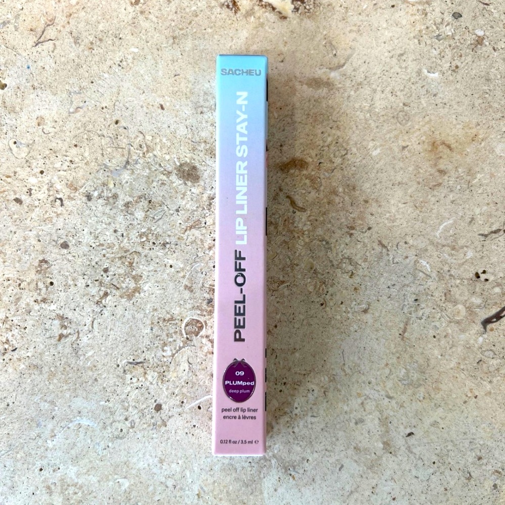 Sacheu Peel-Off Lip Liner Stay-N color PLUMped